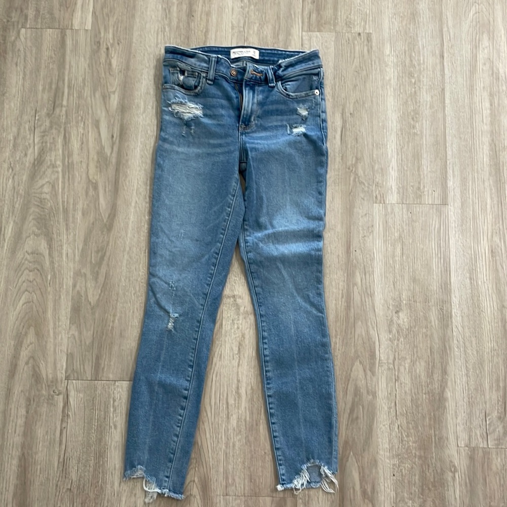 Abercrombie and Fitch jeans. Size 0/25